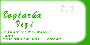 boglarka vizi business card